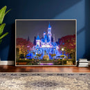Disney Castle Wall Art Canvas Print – Magical Fairytale