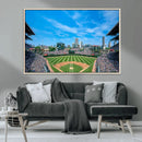 Wrigley Field Chicago Cubs Panoramic Art Multi-Piece Canvas