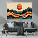 Mountain Triptych Wall Art Canvas Print – Western Nature by MyGreatCanvas | Canvas Wall Art Prints | Photo Prints & Wall Decor