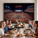 Texas Stadium Night Game Wall Art Canvas Print – Vibrant