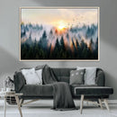 Abstract Forest Wall Art - Serene Nature Canvas Print with by MyGreatCanvas | Canvas Wall Art Prints | Photo Prints & Wall Decor