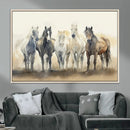 Wild Horses Wall Art Canvas Print, Framed Running Horses Art by MyGreatCanvas | Canvas Wall Art Prints | Photo Prints & Wall Decor