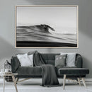 Black Wave Wall Art Canvas Print – Framed Abstract Surf by MyGreatCanvas | Canvas Wall Art Prints | Photo Prints & Wall Decor