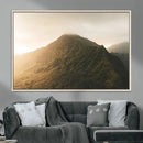 Mountain Wall Art – Framed Sunset Landscape Canvas Artwork, by MyGreatCanvas | Canvas Wall Art Prints | Photo Prints & Wall Decor