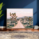 Joshua Tree Park Wall Art Canvas Print – Framed Desert Road by MyGreatCanvas | Canvas Wall Art Prints | Photo Prints & Wall Decor