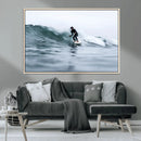 Surfer on Wave Wall Art Canvas Print – Framed Ocean by MyGreatCanvas | Canvas Wall Art Prints | Photo Prints & Wall Decor