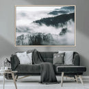 Foggy Forest Landscape Wall Art Canvas Print – Misty by MyGreatCanvas | Canvas Wall Art Prints | Photo Prints & Wall Decor