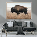 American Bison Wall Art Canvas Print – Majestic Buffalo