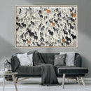 Wild Horse Stampede Wall Art Canvas Print – Monochrome by MyGreatCanvas | Canvas Wall Art Prints | Photo Prints & Wall Decor