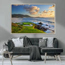 Pebble Beach Golf Links Wall Art Canvas Print – Iconic by MyGreatCanvas | Canvas Wall Art Prints | Photo Prints & Wall Decor