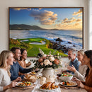 Pebble Beach Golf Links Wall Art Canvas Print – Iconic