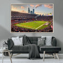 Chicago Bears Soldiers Field Wall Art Canvas Print – Framed