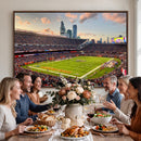 Chicago Bears Soldiers Field Wall Art Canvas Print – Framed