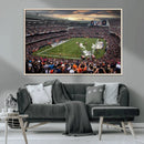 Chicago Bears Soldiers Field Wall Art Canvas Print – Framed by MyGreatCanvas | Canvas Wall Art Prints | Photo Prints & Wall Decor
