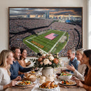 Chicago Bears Soldiers Field Wall Art Canvas Print – Framed
