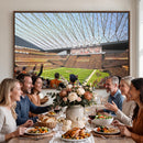 Cleveland Browns Stadium Wall Art Canvas Print – Framed NFL