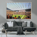 Cleveland Browns Stadium Wall Art Canvas Print – Framed NFL