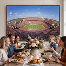 William Brice Stadium Wall Art Canvas Print – Stadium Crowd