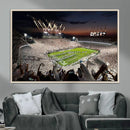 Epic Night Football Stadium Wall Art Canvas Print, Fireworks by MyGreatCanvas | Canvas Wall Art Prints | Photo Prints & Wall Decor