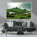 Coastal Golf Course Wall Art Canvas Print – Scenic Green by MyGreatCanvas | Canvas Wall Art Prints | Photo Prints & Wall Decor