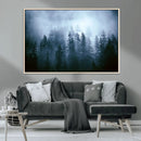 Foggy Pines Misty Forest Wall Art Print by MyGreatCanvas | Canvas Wall Art Prints | Photo Prints & Wall Decor