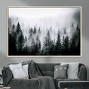 Foggy Pine Forest Canvas Wall Art by MyGreatCanvas | Canvas Wall Art Prints | Photo Prints & Wall Decor