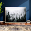 Foggy Forest Wall Art Canvas Print – Mountain Woodland by MyGreatCanvas | Canvas Wall Art Prints | Photo Prints & Wall Decor