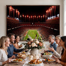 Tennessee Neyland Stadium Wall Art, Sports Arena Canvas