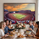 Dooley Stadium Wall Art, Sports Arena Canvas Print, Dooley