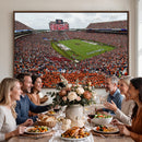 Jordan-Hare Stadium Wall Art Canvas Print, College Sports