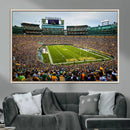 Green Bay Packers Lambeau Field Stadium Wall Art Canvas by MyGreatCanvas | Canvas Wall Art Prints | Photo Prints & Wall Decor