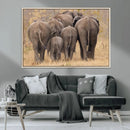 Wild Elephant Wall Art Canvas Print by MyGreatCanvas | Canvas Wall Art Prints | Photo Prints & Wall Decor