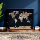 Grunge Wall Art World Map Canvas Print by MyGreatCanvas | Canvas Wall Art Prints | Photo Prints & Wall Decor
