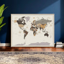 World Map Wall Art Print by MyGreatCanvas | Canvas Wall Art Prints | Photo Prints & Wall Decor