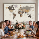 World Map Wall Art Print