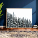 Misty Mountain Forest Canvas Print, Foggy Pine Trees Nature by MyGreatCanvas | Canvas Wall Art Prints | Photo Prints & Wall Decor