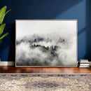 Foggy Forest Wall Art Canvas Print, Misty Pine Tree by MyGreatCanvas | Canvas Wall Art Prints | Photo Prints & Wall Decor