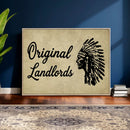 Original Landlords Wall Art Canvas Print, Native American by MyGreatCanvas | Canvas Wall Art Prints | Photo Prints & Wall Decor