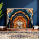 Abstract Wood Grain Canvas Print, Tree Ring Pattern Wall by MyGreatCanvas | Canvas Wall Art Prints | Photo Prints & Wall Decor