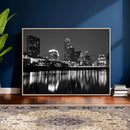 Austin Skyline Wall Art Canvas Print, Austin Downtown Night by MyGreatCanvas | Canvas Wall Art Prints | Photo Prints & Wall Decor