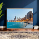 Chicago Wall Art Canvas Print, Chicago City Downtown Night by MyGreatCanvas | Canvas Wall Art Prints | Photo Prints & Wall Decor