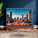 Chicago Wall Art Canvas Print - Chicago City Downtown Night by MyGreatCanvas | Canvas Wall Art Prints | Photo Prints & Wall Decor