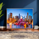 Chicago Wall Art Canvas Print, Chicago City Downtown Night by MyGreatCanvas | Canvas Wall Art Prints | Photo Prints & Wall Decor