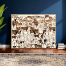Large Longhorn Wall Art Canvas Print - Abstract Cow Animal by MyGreatCanvas | Canvas Wall Art Prints | Photo Prints & Wall Decor