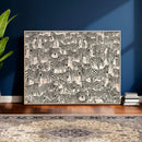 Abstract Zebra Wall Art Canvas Print for Farmhouse Decor by MyGreatCanvas | Canvas Wall Art Prints | Photo Prints & Wall Decor