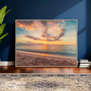 Sunset Beach Wall Art Canvas Print – Soft Coastal by MyGreatCanvas | Canvas Wall Art Prints | Photo Prints & Wall Decor