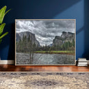 Yosemite Valley River Wall Art Canvas Print, Granite Cliffs by MyGreatCanvas | Canvas Wall Art Prints | Photo Prints & Wall Decor