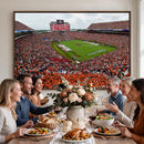 Auburn Stadium Wall Art Canvas Print, Jordan Hare Stadium
