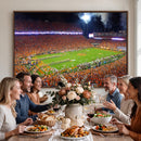 Clemson Football Stadium Wall Art Canvas Print, College