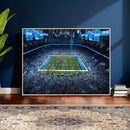 Detroit Lions Stadium Wall Art Canvas Print, Football Field by MyGreatCanvas | Canvas Wall Art Prints | Photo Prints & Wall Decor